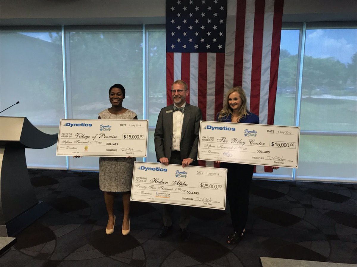 hudsonalpha's tweet image. Today the #HudsonAlpha Foundation received a $25,000 gift from @Dynetics in honor of the company’s 45th anniversary. Thanks for your support &amp;amp; congrats to @huntsvillecity #nonprofits @VillagePromise &amp;amp; @therileycenter #DyneticsDoes #supportlocal
dynetics.com/newsroom/featu…