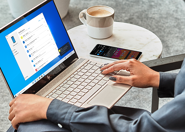 Notifications have arrived! With the Your Phone app, you can now receive and manage your Android phone’s notifications on your PC. Get Your Phone app from the Microsoft Store here: aka.ms/YourPhone