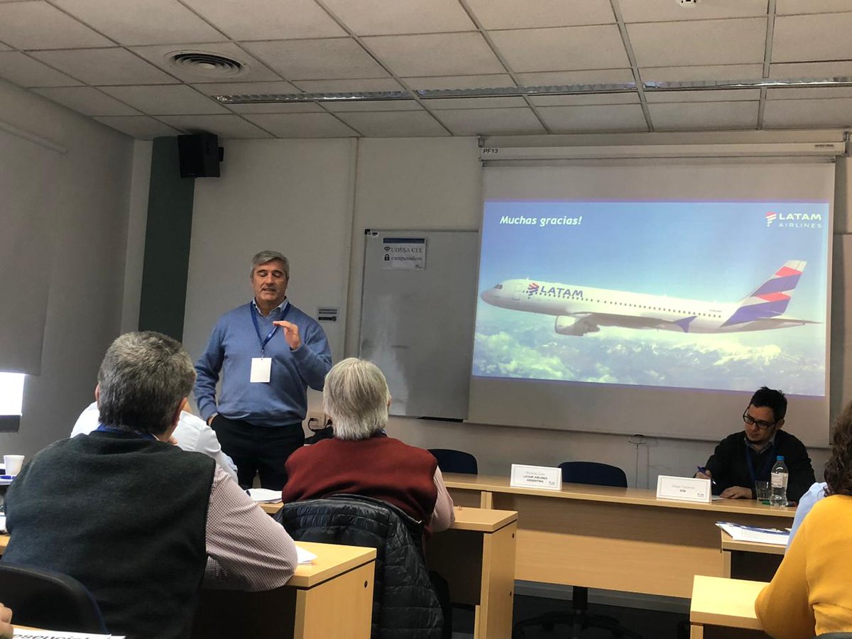 PamelaSuarezOk's tweet photo. Hoy participamos del 3° encuentro de intercambio LATAM de experiencias en cultura de seguridad. Seguimos promoviendo la sinergia entre todos los actores del sistema aeronáutico. #JIAAC #LATAM #ICSI https://t.co/qS8PxqRaY8