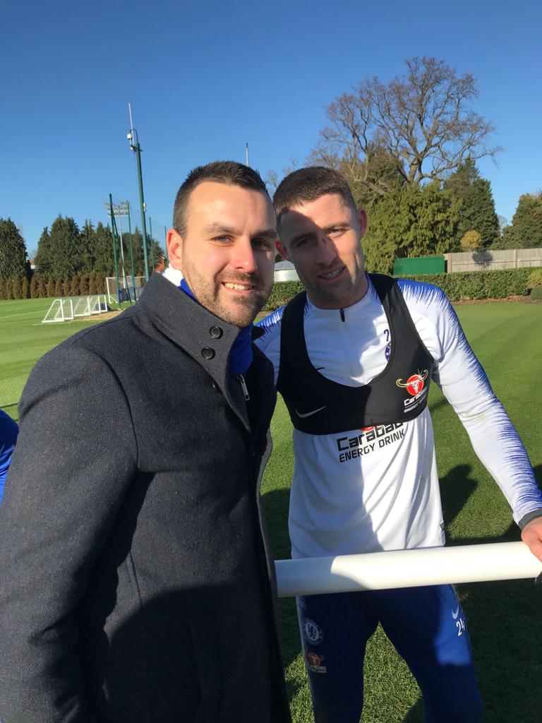nickcook26's tweet photo. @ChelseaFC @GaryJCahill @GaryJCahill Thanks for everything Gary. Legend and glad I had the opportunity to mention it in person at the training ground this year. https://t.co/31unAqZGGu