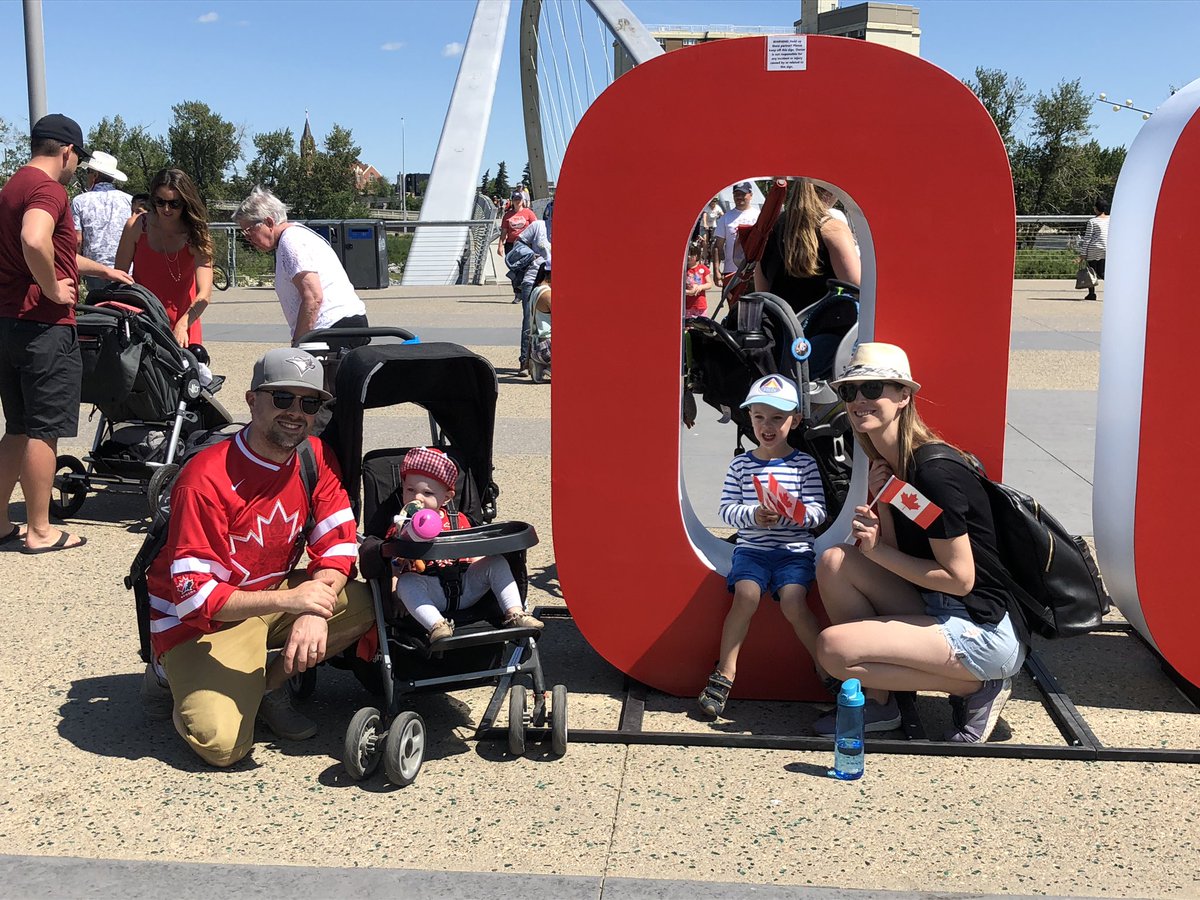 Happy Canada Day from my crew of Canadians! #ohCanada #yahoo #yyc