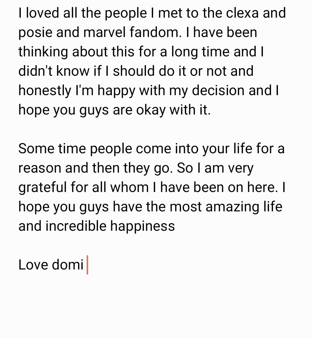 Penelopeepark's tweet photo. Thank you and goodbye https://t.co/dBDpGHPbub