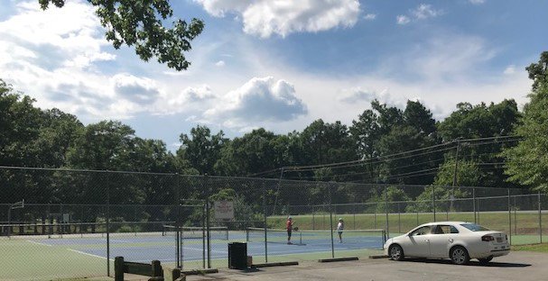 SummervillePrk's tweet photo. These are some pictures of Tolbert Park inside our neighborhood Summerville Park. Families use the tennis courts, basketball court, playground and soccer fields every day! #SaveSummervillePark #SleepInnStayOut #NoRoomforTheInn #ChoiceHotels https://t.co/sLINyYvDMg