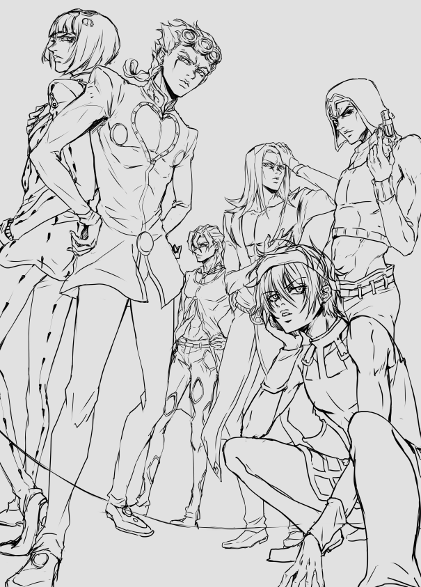 guess who's maso and decide to do a group pic for last minute print.. 