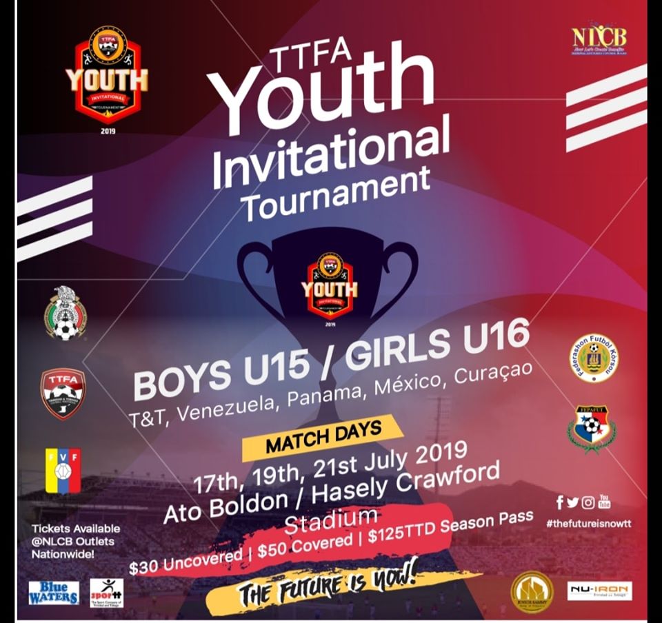 TTFootballAssoc's tweet photo. T&amp;T Boys U-15s open against Panama on July 17th, U-16 Girls get two practice games against Curacao.  

Fevrier and De Four welcome international challenge on home soil.

#Thefutureisnowtt #EliteYouthDevelopment #NLCB 

See here: https://t.co/PfdSNf2nDz https://t.co/p6zui552bn