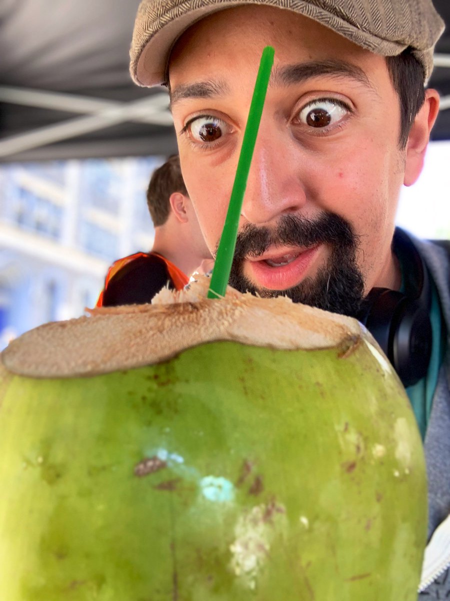 Lin_Manuel's tweet photo. Crafty’s coco loco today
#InTheHeightsMovie https://t.co/ozXZjHOOzK