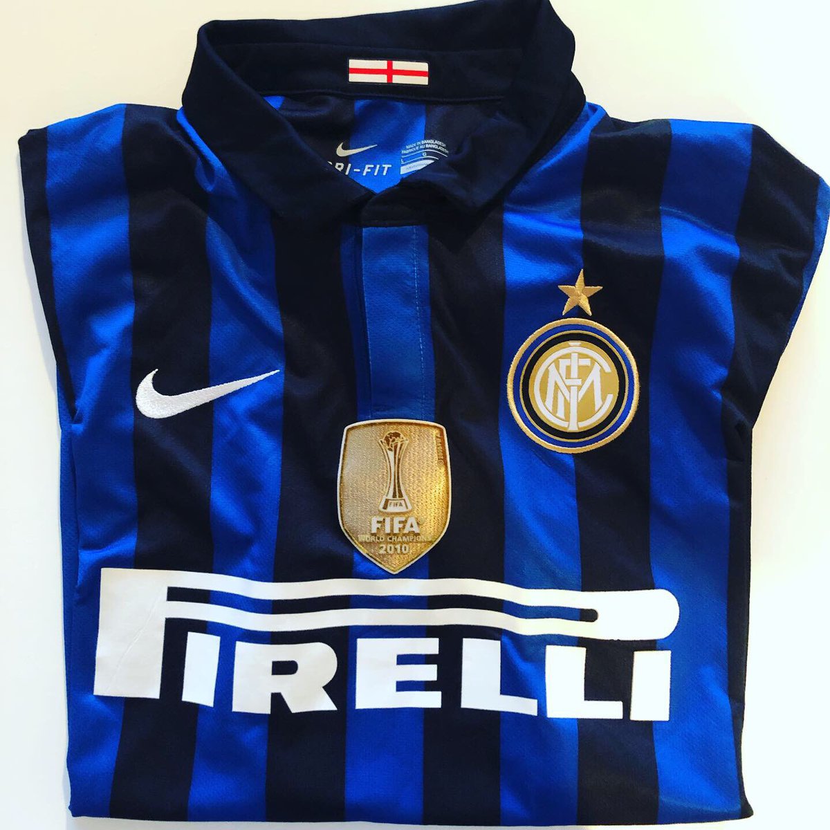 First post: @Inter, home jersey 2011-12Nike, officially licensed#8, GenoveseA graduation gift from my dad, an even bigger Interista than me. He ordered it himself online, as he went berserk with the extra badges (FIFA Club World Cup in front, UEFA Champions League on the arm)