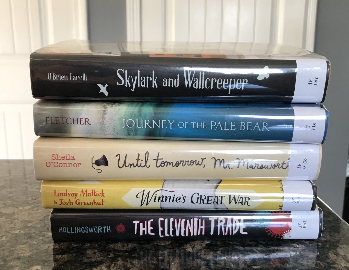 A__McInerney's tweet photo. Diving into theMaine Student Book Award list! Some great titles to be read! #msba #mglit https://t.co/6XDz6ffu89