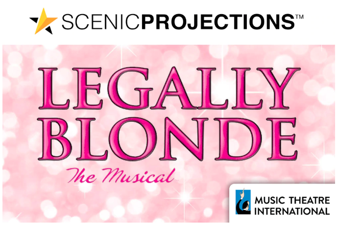 bwymedia's tweet photo. Happy #MTIMonday! This week, we bend and snap into the #BroadwayQuality world of #LegallyBlonde #ScenicProjections! This show, in partnership with @mtishows, will make your production look fabulous! https://t.co/QYtXUPkWIG