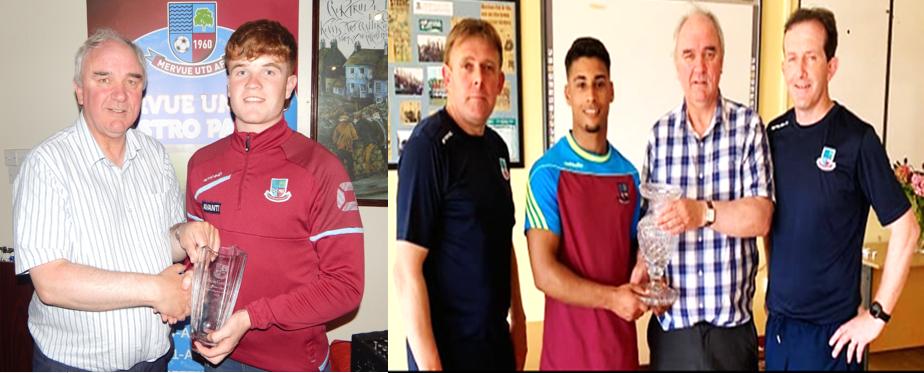 NearyOllie's tweet image. Congratulations to @ethanconnolly28 who won @MervueUnitedAFC Youth Player's Player of the year, &amp;amp; Calvin Toye who won the Player of the year. Both got presented their awards from chairman Mike Shaughnessy....#RealPlayerDevelopment