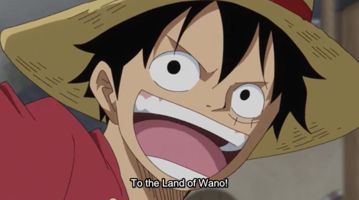 Toei Animation Treacherous Waters Strong Currents Huge Waterfalls Big Fishes The Great Journey To The Land Of Wano Begins Ep 1 Of Onepiece New Wano Country Arc Begins This Weekend