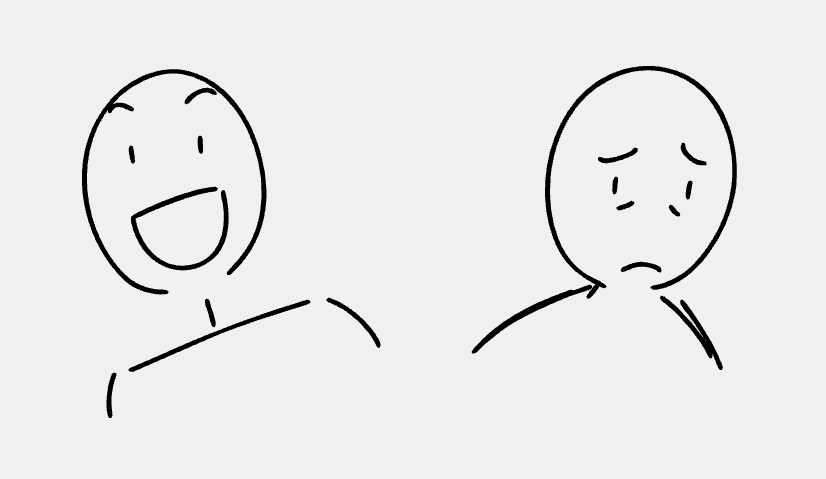 my first couple of years in animation I always drew happy people in my boards, now it's the total opposite 