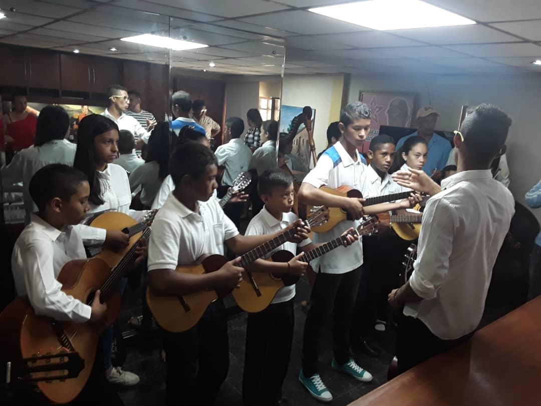 Presentación de nuestros niños y niñas del <a href="/nucleocamaguan1/">Núcleo Camaguán</a> en el programa radial,  él alcalde habla con su pueblo.