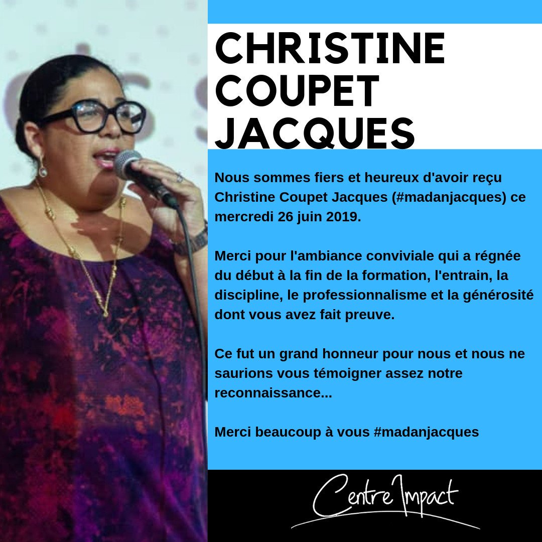 CentreImpactHt's tweet photo. Merci a @EmmyGeorges @chriscjacques et @samyrdebellande ... https://t.co/ZWwaEelNoI