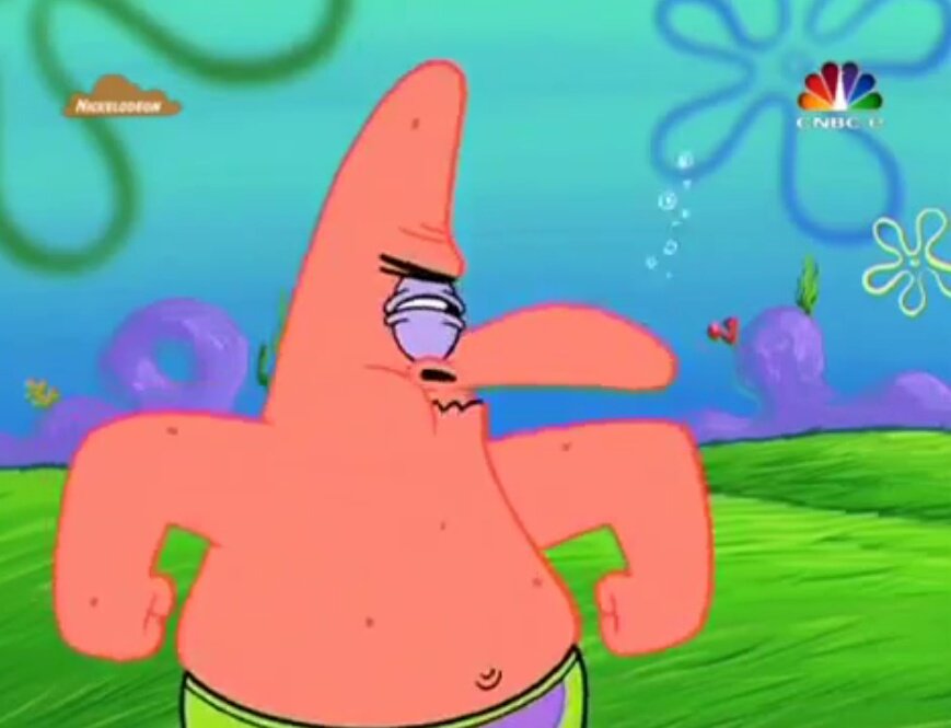 Patrick'e o kadar burnu yok dedik adam karadenizli çıktı dhshsbsbsbsbs...