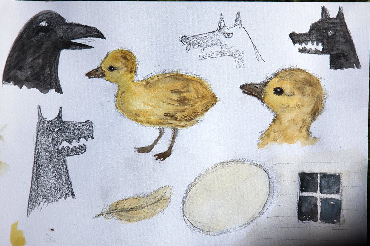 HeleneBerg123's tweet photo. #sketches to #animated #livevisuals for an upcoming show with remakes of songs by #AliceTegnér #gåsungen https://t.co/2yBRITbzGZ