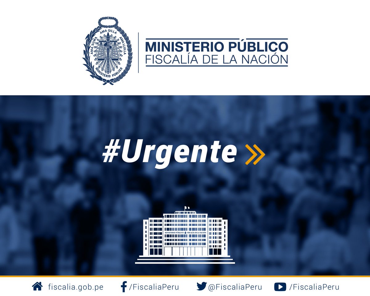 Ministerio Público tweet media