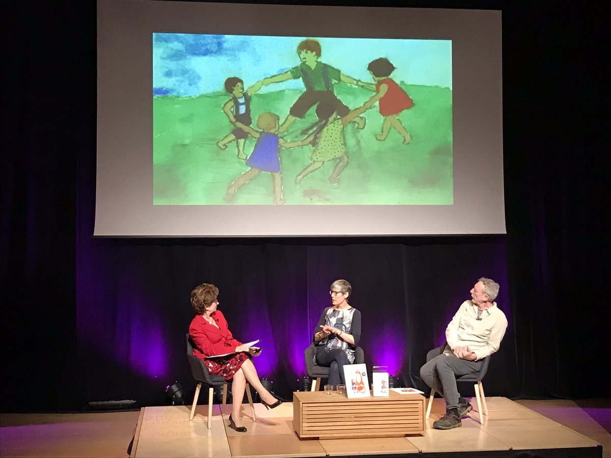 Thank you <a href="/JW3London/">JW3</a> for the opportunity to pay tribute to the wonderful  and so sadly missed Judith Kerr this evening with <a href="/NicoletteJones/">Nicolette Jones</a> and <a href="/MichaelRosenYes/">Michael Rosen 💙💙🎓🎓 NICE 爷爷</a>. An amazing life and such an inspiration.