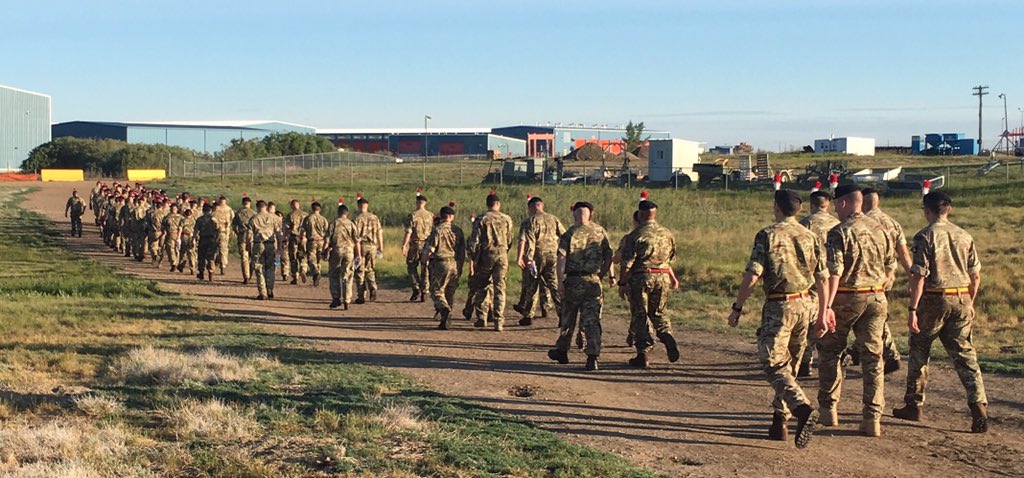 5_fusiliers's tweet photo. RSOI complete and kit packed. 85 Reservists from 5 FUSILIERS have now deployed onto the Canadian prairie in support of the 1 FUSILIERS BG on Ex PRAIRIE STORM 2.  The next two weeks will go with a BANG 💥! #FusilierFamily #LethalAndReady #OAFAAF #ArmdInf https://t.co/Jqkntf2xKg