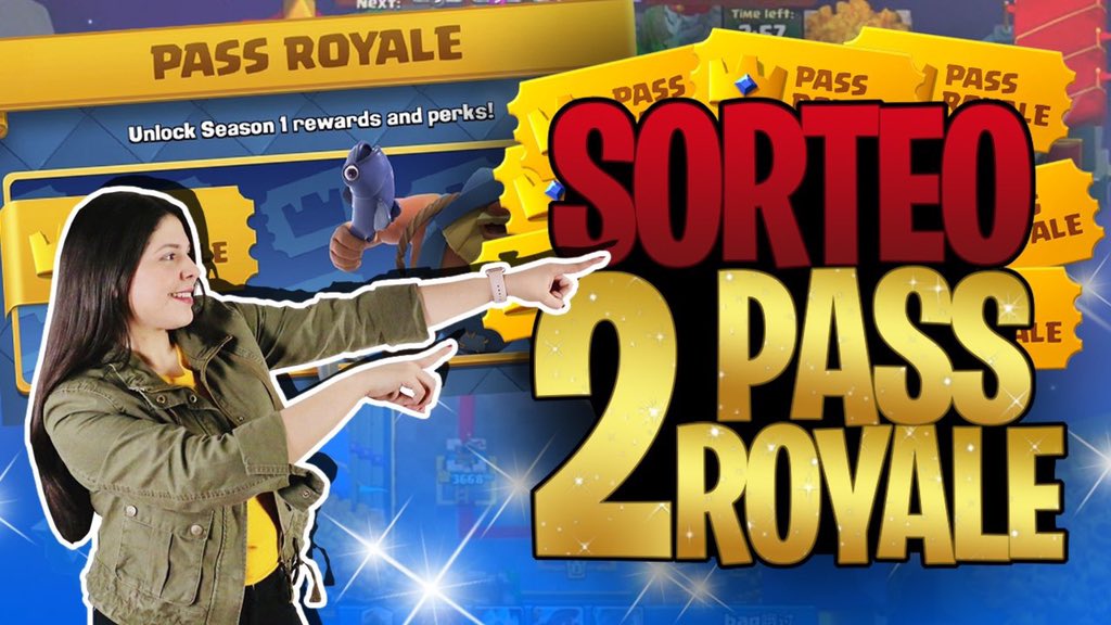 🥳SORTEO DE 2 PASES ROYALE🥳

⬇️ Requisitos: 
- SEGUIRME 
@Renm_13 🐥  
- DAR FAV &amp; RT ❤️🔄
- ETIQUETAR A DOS AMIGOS‼️👯‍♀️

✅ Ganadores el Miércoles 03/07/19
☘️ Pago por PayPal. ¡Suerte a todos!