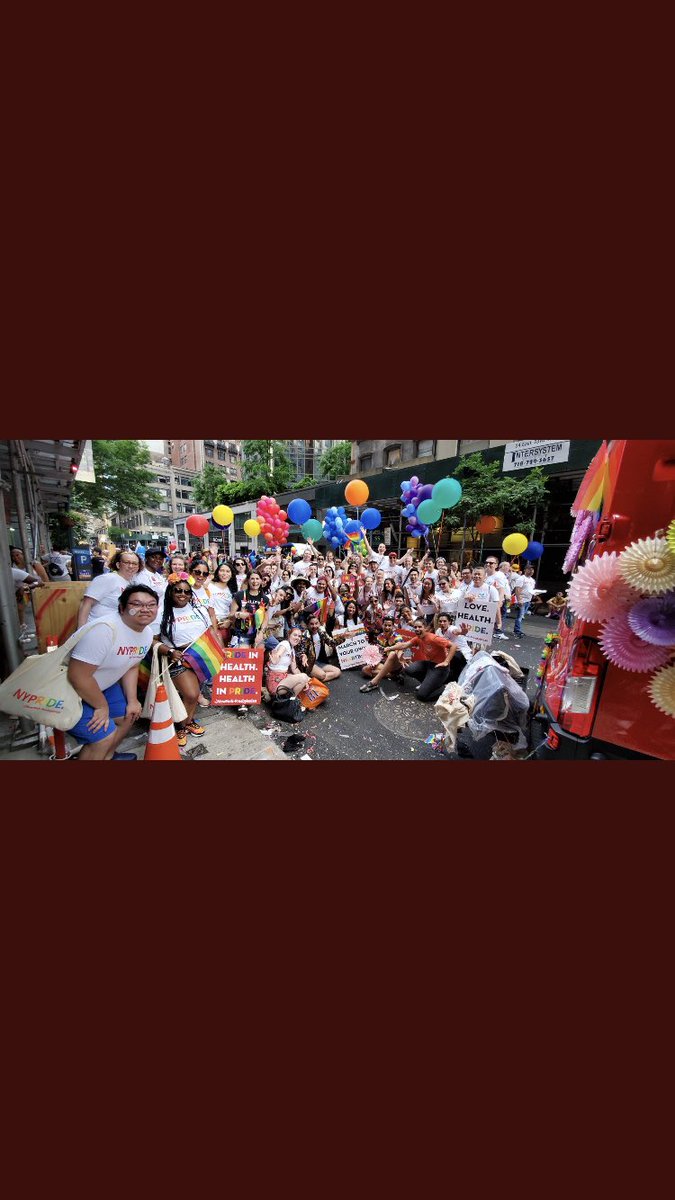 lopez_sable's tweet photo. #NYCPrideMarch #NYPride #stonewall50 @nyphospital 🌈🌈🌈 https://t.co/dyS6pVsxsa