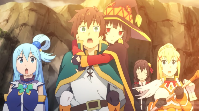 ComicBook.com on X: Konosuba's spin-off anime is celebrating Megumin with  a special new poster:   / X