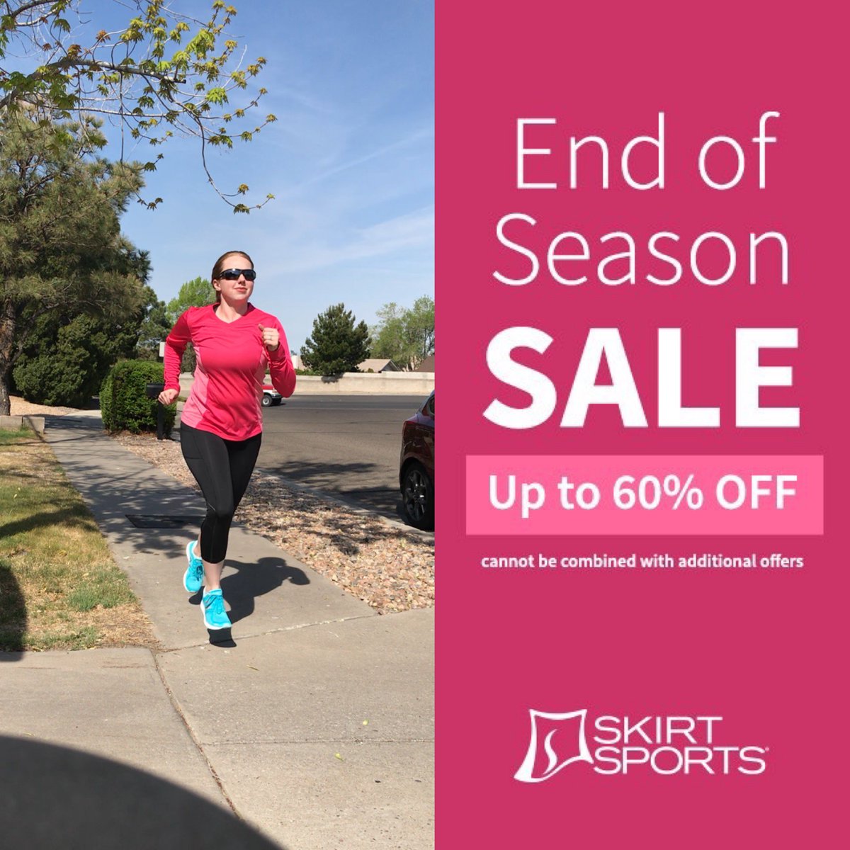 prayrunrepeat's tweet image. The Skirt Sports End of Season Sale is here! Save up to 60% off on Spring/Summer 2019 product. Some exceptions may apply, no additional discounts, sale ends July 15th. Shop HERE: bit.ly/2zjJLpV #skirtambassador #skirtsports #clearancesale #summersale