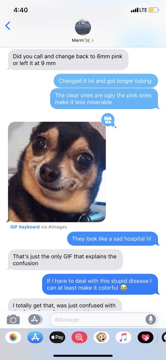 Typeonetogether's tweet image. Trying to explain to my mom why I wanted pink infusion sites instead of clear😂