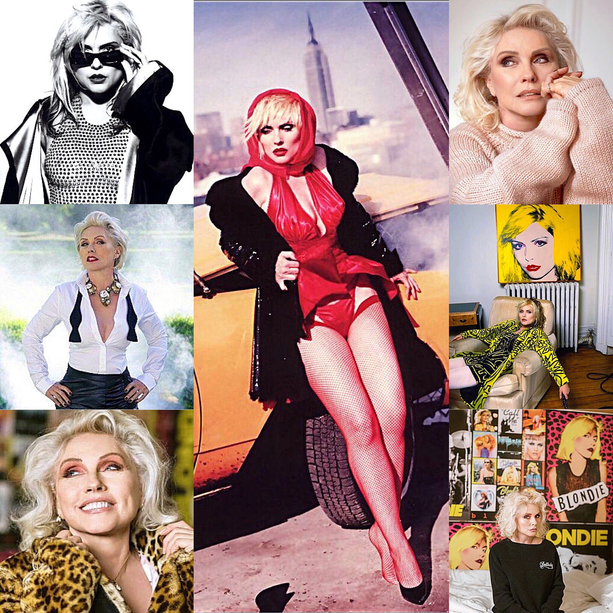 Happy 74th Birthday to the iconic DEBORAH HARRY!     