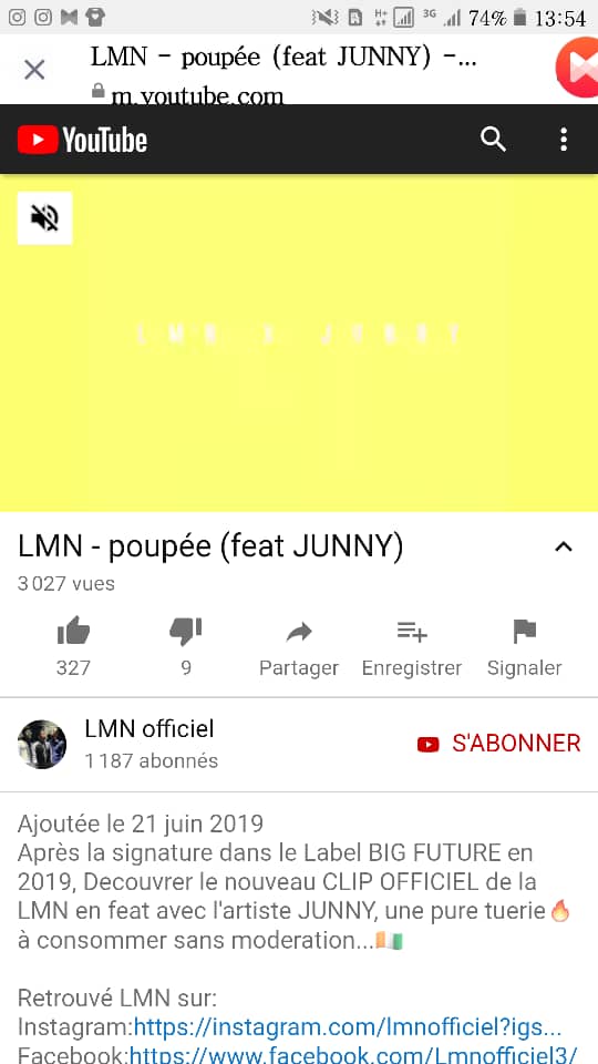 OfficielLmn's tweet photo. Big up à la famille pour les 3k de vues... On lâche rien 💥💥 https://t.co/aaMlFeRfTk