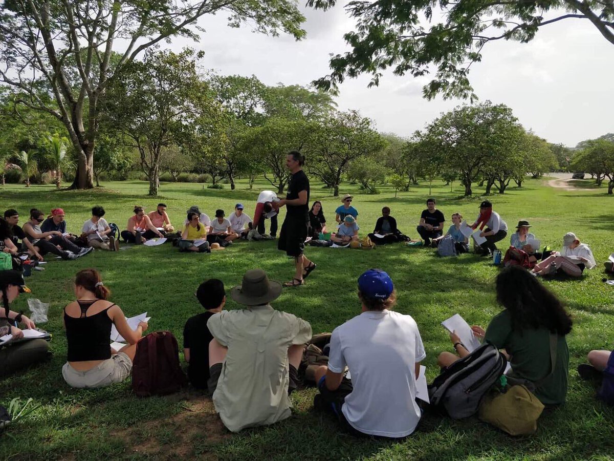 BVAR_Project's tweet photo. Session 2, Day 1: Excavation unit set up workshop #archaeology #fieldschool #bvarproject #belize https://t.co/pk09tRssoj