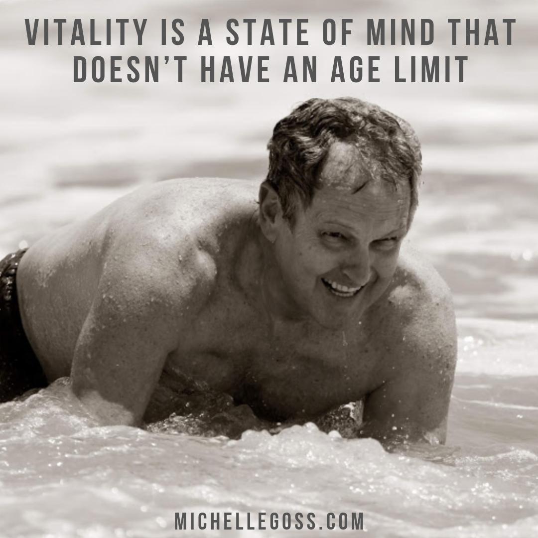 MichelleGoss's tweet photo. That’s my dad at age 70. He was such a YES to life and an ever-present inspiration for having fun, enjoying the moment, loving family, and connecting to the vibrant inner child.
Photo by Lee Goss.
#MondayMotivation #love #happiness #coaching https://t.co/8IfUPJGc9s