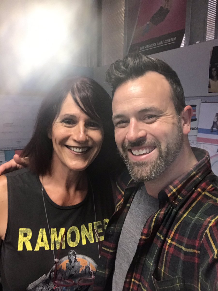 TrueVoiceVocal's tweet photo. Successful planning session with the one and only Gina Bigham today @LALGBTCenter! I’m excited to say we have more free workshops -including a NEW workshop for #nonbinary folks! - yet to come in 2019 for #TransLounge members. Join up and watch for those signups! https://t.co/EU3oUwzfBl