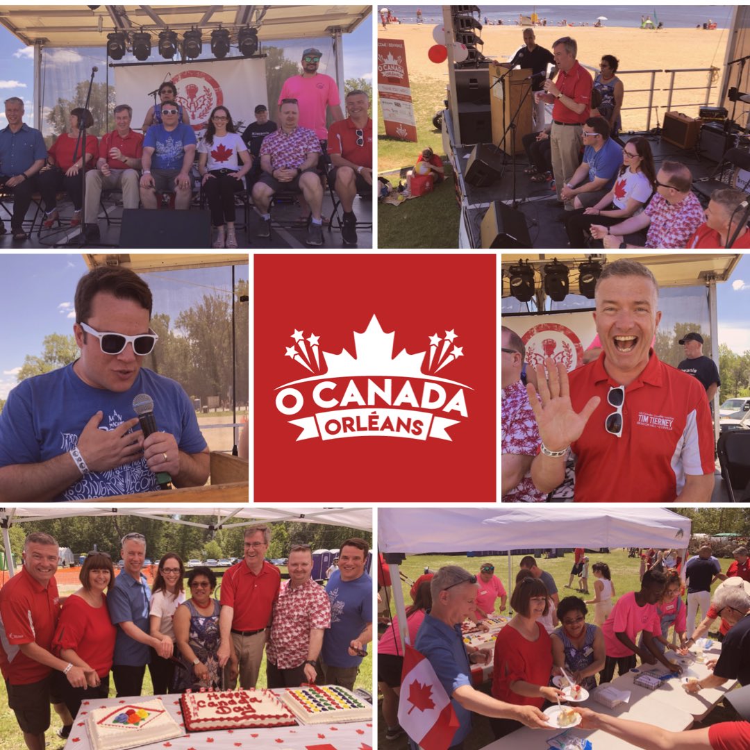 Spectacular #OCanadaOrleans #CanadaDay opening ceremony with special guests @AndrewLeslieMP, <a href="/mflalonde/">Marie-France Lalonde</a>, <a href="/JimWatsonOttawa/">Jim Watson</a>, <a href="/MatthewLuloff/">Matthew Luloff</a>, @Laura_Dudas, <a href="/StephenBlais/">Stephen Blais</a> and <a href="/TimTierney/">Tim Tierney</a>