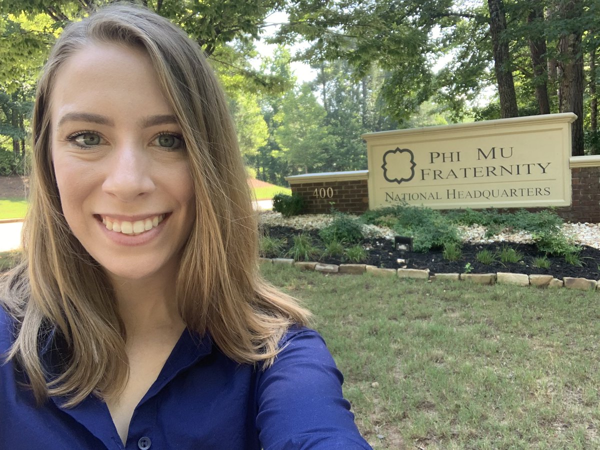 btperkins18's tweet photo. Oh hey there HQ! 💠💕 #PhiMu #NationalHQ #alumlife https://t.co/uecdy6tGOT