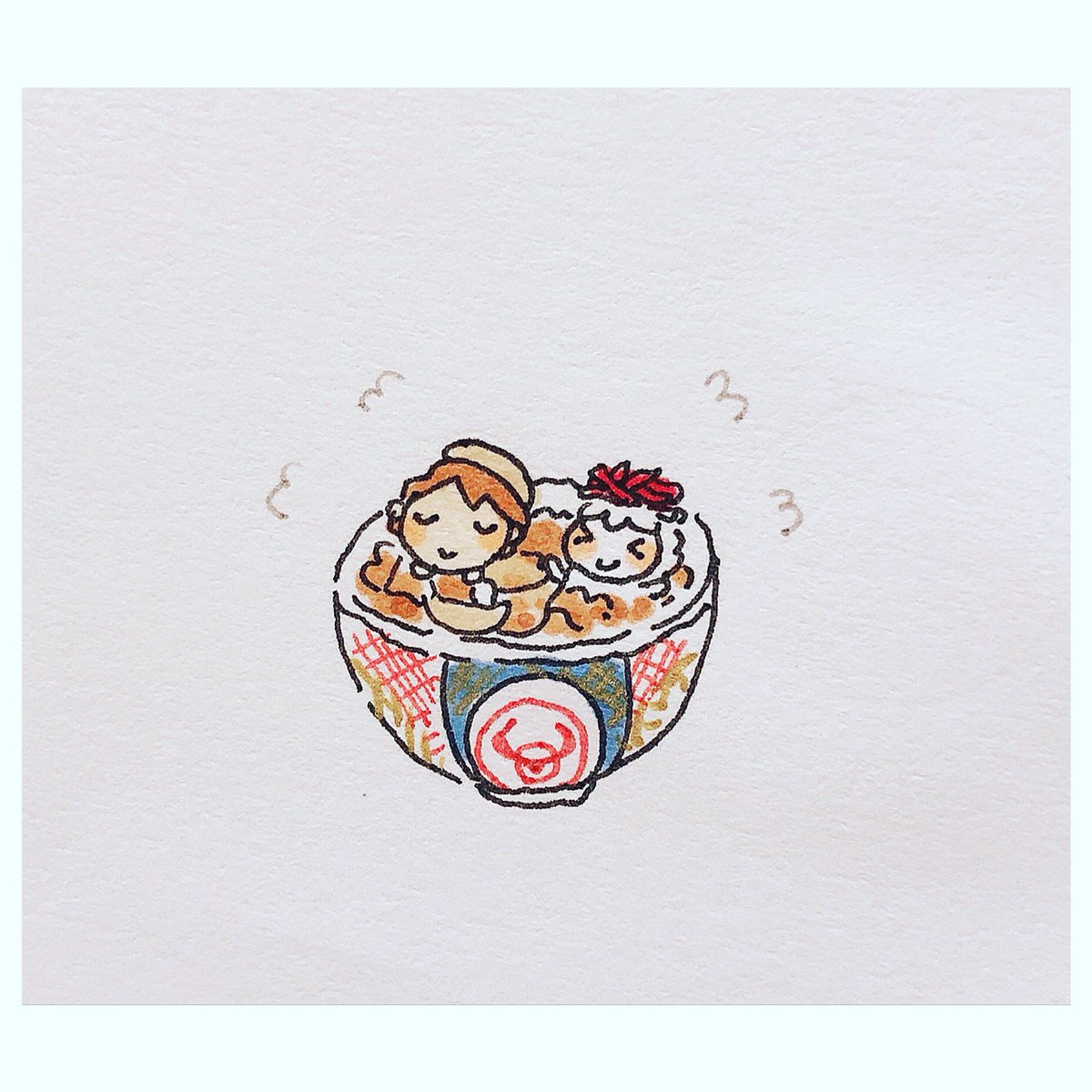 Ituami イツエミ わたしたちが口にする そのひとくちのためにある たくさんのこだわり 100年ストーリー 笑顔にしたいのは誰 忘れちゃいけない想い 吉野家 牛丼 四十七の瞳 イラスト 入っちゃった イツエミ Ituami ひつちゃん イラスト描きます