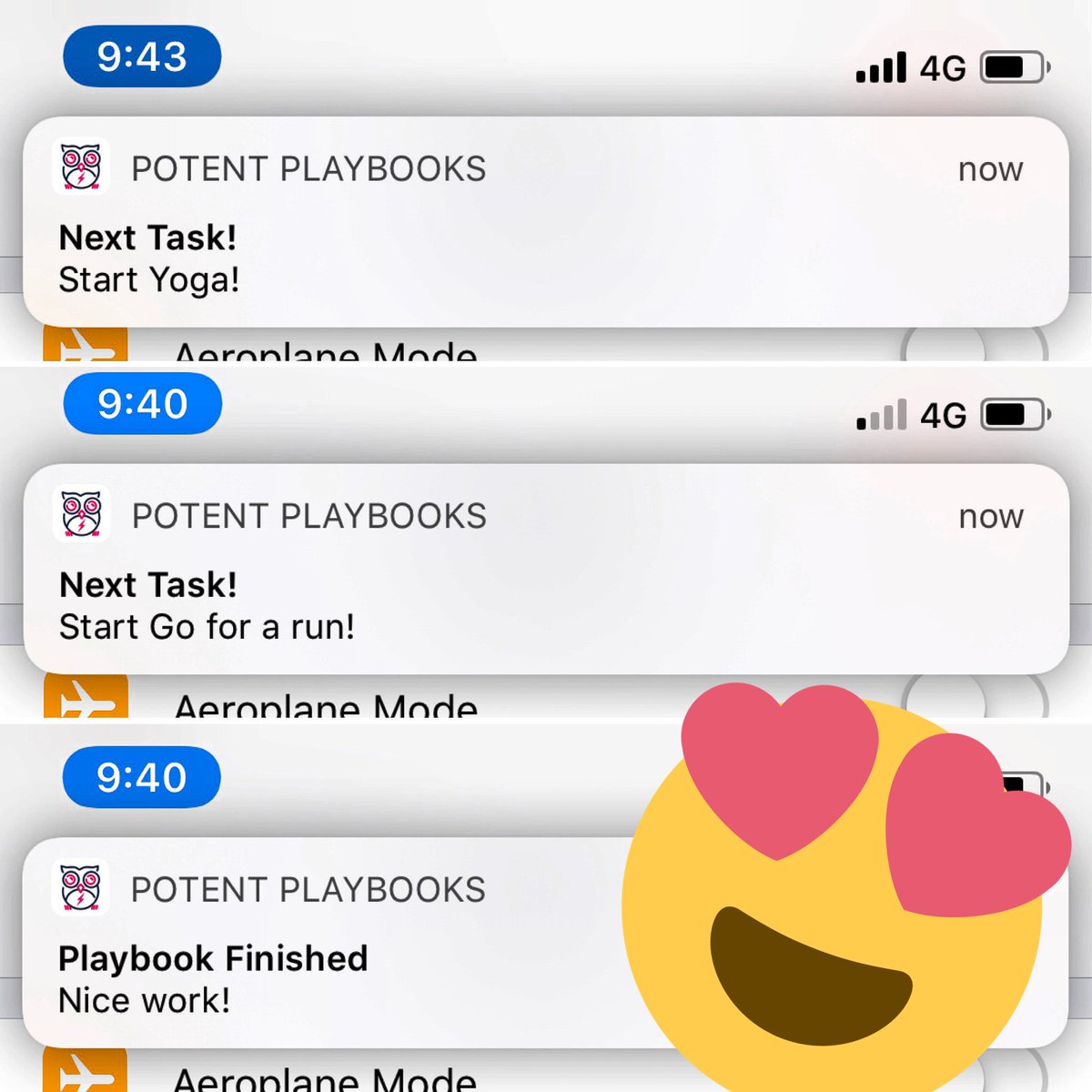 potentapps's tweet photo. 🎉 SPECIAL RELEASE! 🎉  iOS notifications are now fixed 😍 You can now properly run the app in the background and get notified when you need to start the next task 😯🎊🎉  #productivity #routine #routines 😁 #morning #plans #pomodoro #crushit #unstoppable 🔥 🔥 https://t.co/8Npua1NWuG