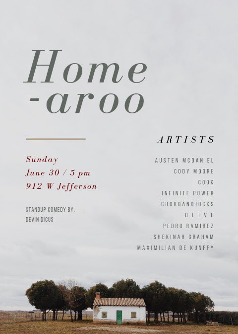Pramguitar's tweet photo. First Homearoo was a success

Would definitely recommend throwing a backyard concert with your closest friends and family https://t.co/hLgremFzKr