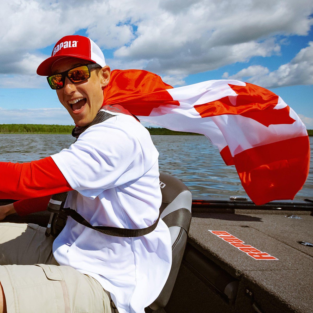 We hope you take your country as serious as your fishing. Happy Canada Day all!