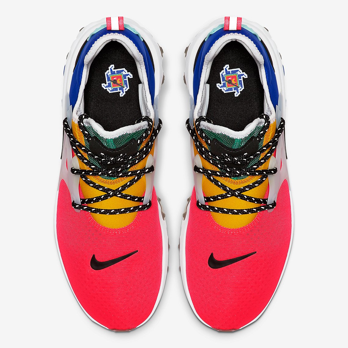 nike react presto multicolor