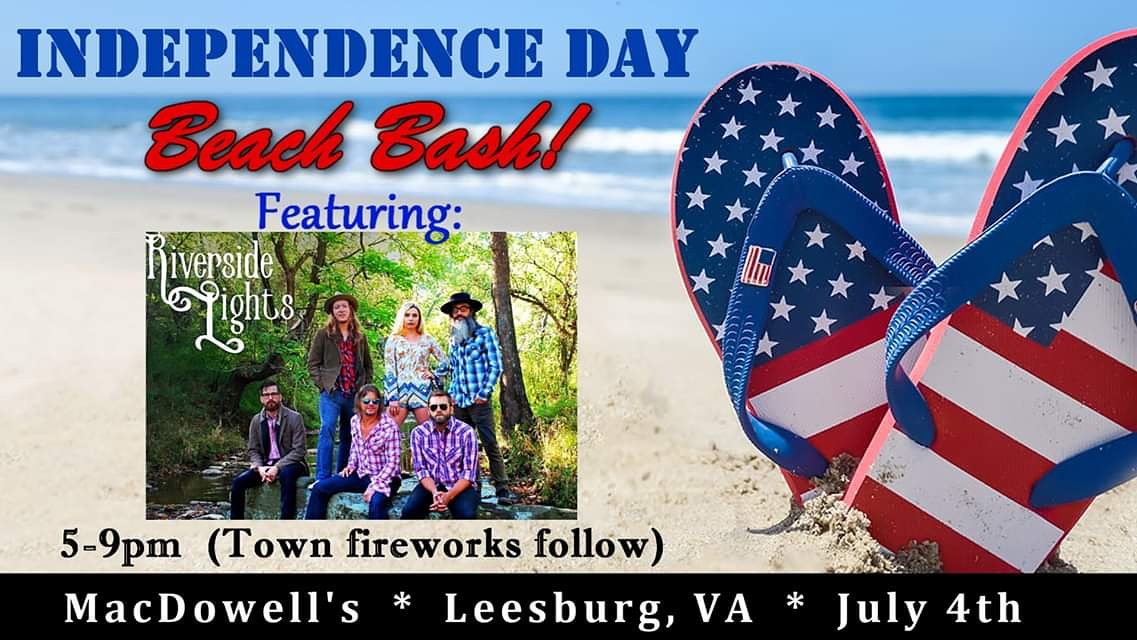 MacDowell's (@macdowellbrew) on Twitter photo This Thursday, #4thofJuly: It's a star-spangled #BeachBash at <a href="/MacDowellBrew/">MacDowell's</a> in downtown #LeesburgVA. ๐บ๐ธ โฑ๏ธ๐ด#RiversideLights Band will be creating their own #fireworks 5-9pm. ๐ธ๐ฅ๐ถ๐๐
<a href="/GetOutLoudoun/">Get Out Loudoun</a> <a href="/LoCoEntertain/">Loudoun Entertain</a> <a href="/LoudounArts/">Loudoun Arts Council</a> <a href="/TheLDBA/">Downtown Leesburg</a> <a href="/VisitLoudoun/">Visit Loudoun</a> <a href="/LoudounChamber/">loudounchamber</a> #July4th This Thursday, #4thofJuly: It's a star-spangled #BeachBash at <a href="/MacDowellBrew/">MacDowell's</a> in downtown #LeesburgVA. ๐บ๐ธ โฑ๏ธ๐ด#RiversideLights Band will be creating their own #fireworks 5-9pm. ๐ธ๐ฅ๐ถ๐๐
<a href="/GetOutLoudoun/">Get Out Loudoun</a> <a href="/LoCoEntertain/">Loudoun Entertain</a> <a href="/LoudounArts/">Loudoun Arts Council</a> <a href="/TheLDBA/">Downtown Leesburg</a> <a href="/VisitLoudoun/">Visit Loudoun</a> <a href="/LoudounChamber/">loudounchamber</a> #July4th