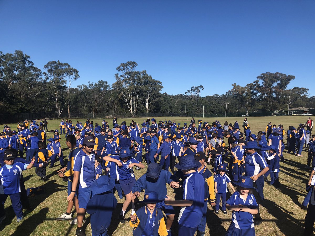 #PBL Celebration Day for Term 2 <a href="/CampbelltownEPS/">CampbelltownEastPS</a>. Have been working on #teambuilding skills and #buildingrelationships this term. Blended classes yesterday for activities and finished with #whole school #musicalstatuesGreat fun! <a href="/cook_janene/">Janene Cook</a> <a href="/KimPearce3/">Kim Pearce</a> <a href="/emma_jefferys/">Emma Jefferys</a>