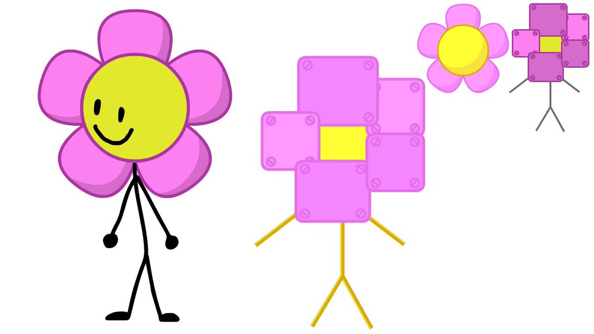 picture Bfb Assets Robot Flower bfdi flower body