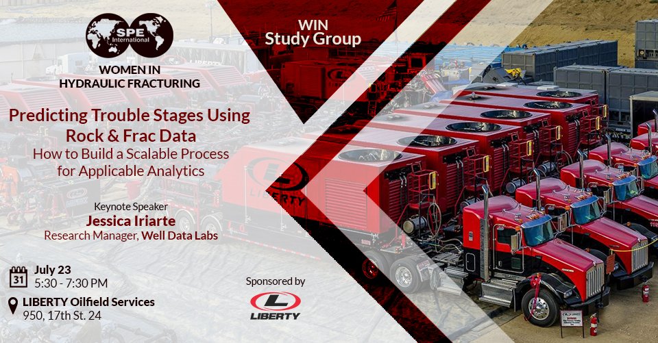 We’re pleased to announce the formation of Women in Hydraulic Fracturing, the first of several planned WIN international study groups in different sub-disciplines. Join us for the inaugural event in Denver on July 23.
facebook.com/events/1084400…