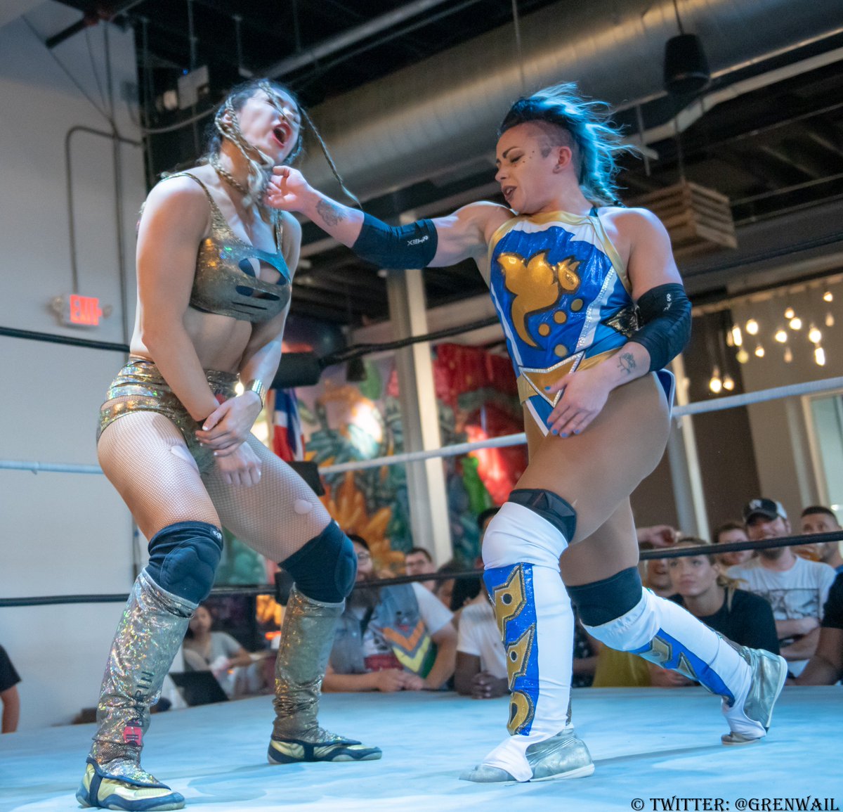 grenwail's tweet photo. 3/4 @WWRProWrestling #WWRCake
@SoloDarling vs @HeidiKatrinaa https://t.co/mH6eGgtyWT