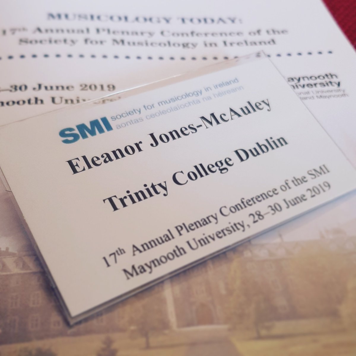 eleanorjmca's tweet image. had a fab time this weekend at the smi conference in maynooth 😀 @SMI_Musicology