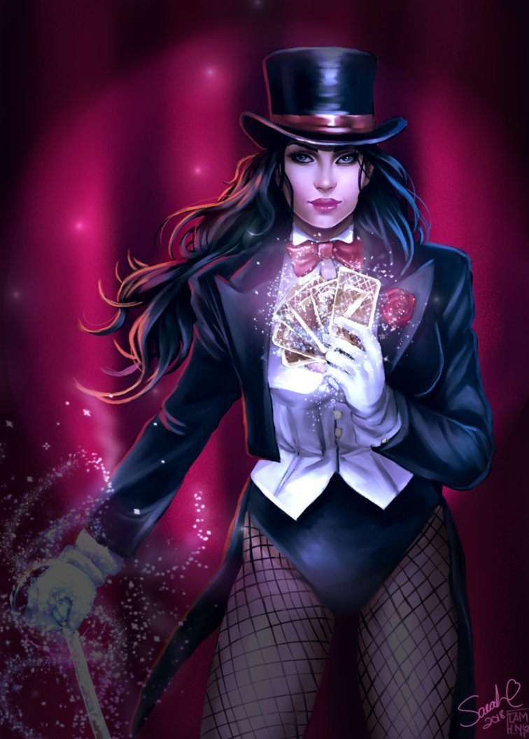 jordonleigh2014's tweet photo. @letstalkjla Zatanna, The Huntress, Batwoman and Abigail Arcane. https://t.co/aIE64AD8Gv