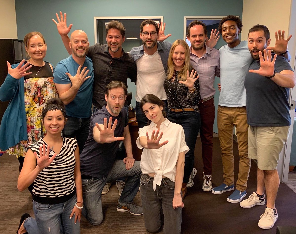 LUCIFERwriters's tweet photo. Day 1... #Lucifer #Netflix https://t.co/hRc1ORDxvX
