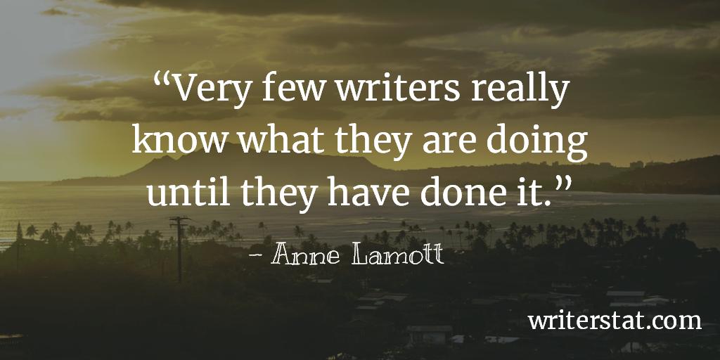 WrtrStat's tweet photo. Weaving a story together can be frustrating and magical. Take each step in stride as you create something new for the world. -Joy @JoyDFanning #amwriting ~The key is to keep after it. -Wrtr ..Be Writing. https://t.co/O0gQrkQn0K