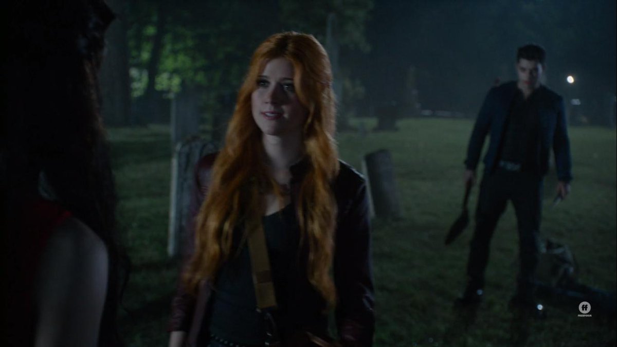 I can appreciate that Clary just went up to a powerful vampire and punched ...